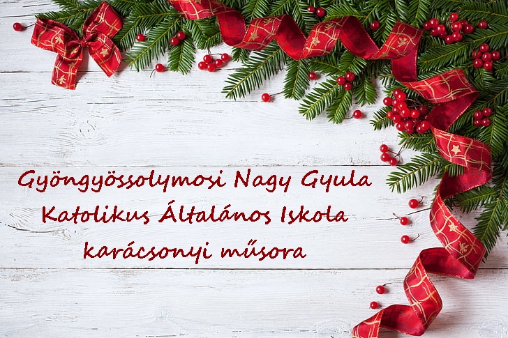 Karácsonyi műsor