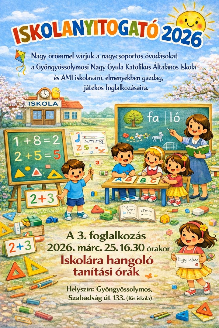 Iskolanyitogató a Solymosi Suliban!