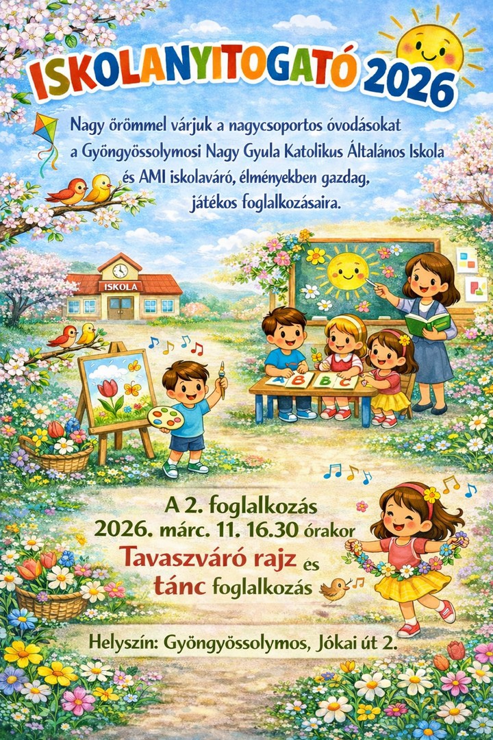 Iskolanyitogató a Solymosi Suliban!