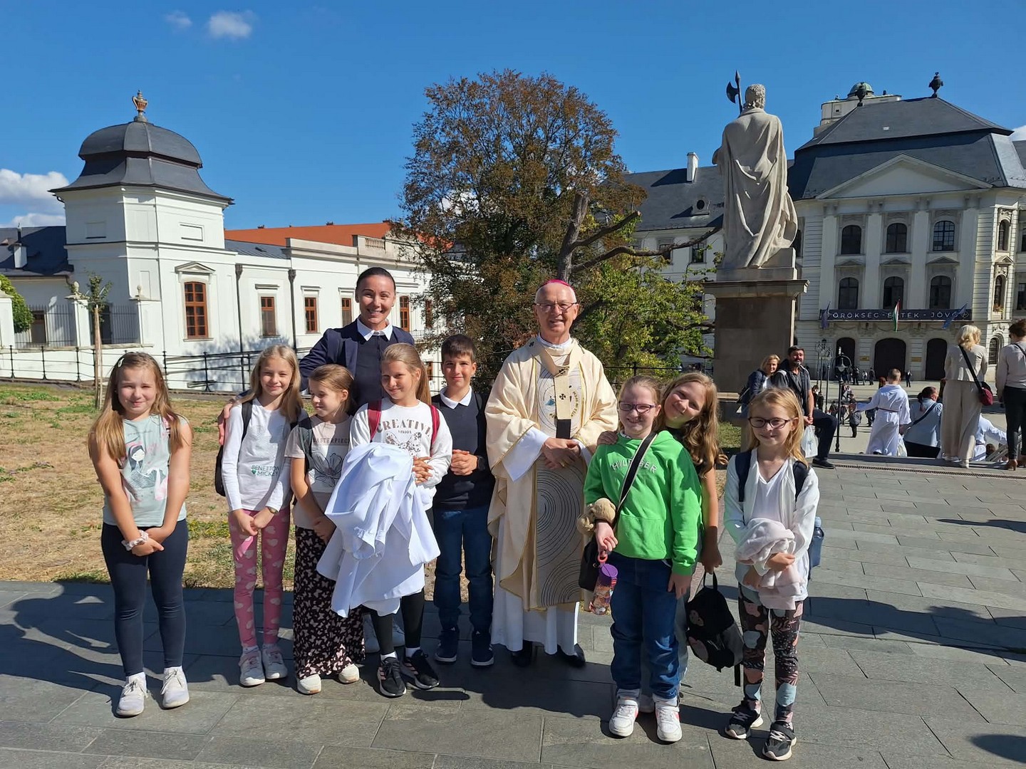 Iskolánk tanulói is részt vettek az egri ministráns találkozón.